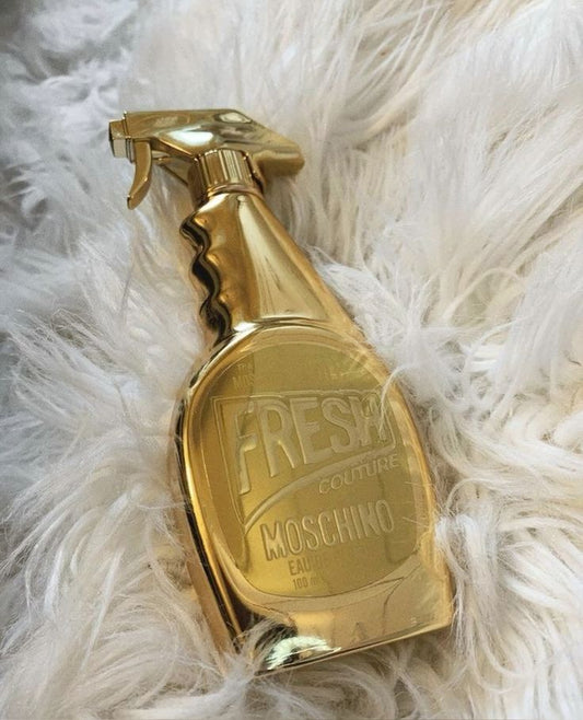 Fresh Gold  Couture Moschino